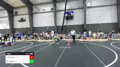 73 lbs Consi Of 8 #2 - Francisco Chacon, Toppenish USA vs Nash Lyden, Lakeland