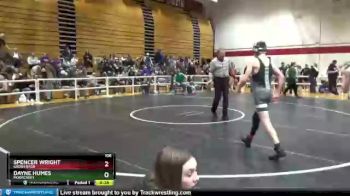 106 lbs Cons. Round 2 - Dayne Humes, Moorcroft vs Spencer Wright, Green River