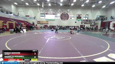 100 lbs Cons. Round 3 - Marlie Skidmore, Owyhee vs Maddelyn Modawell, Mountain View