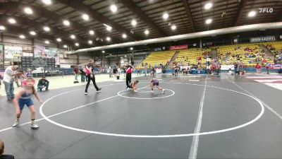 73 lbs Round 2 - Delilah Ray, American Outlaw Wrestling vs Taryn Sundeen, Glasgow Wrestling Club