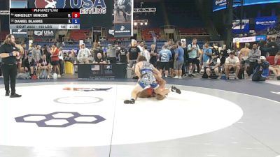 165 lbs Cons. Sub-rd Of 32 - Kingsley Mincer, Florida vs Daniel Blanke, Illinois