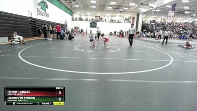 65 lbs Quarterfinal - Harrison Corbin, Immortal Athletics vs Henry Hunsel, Greater Heights