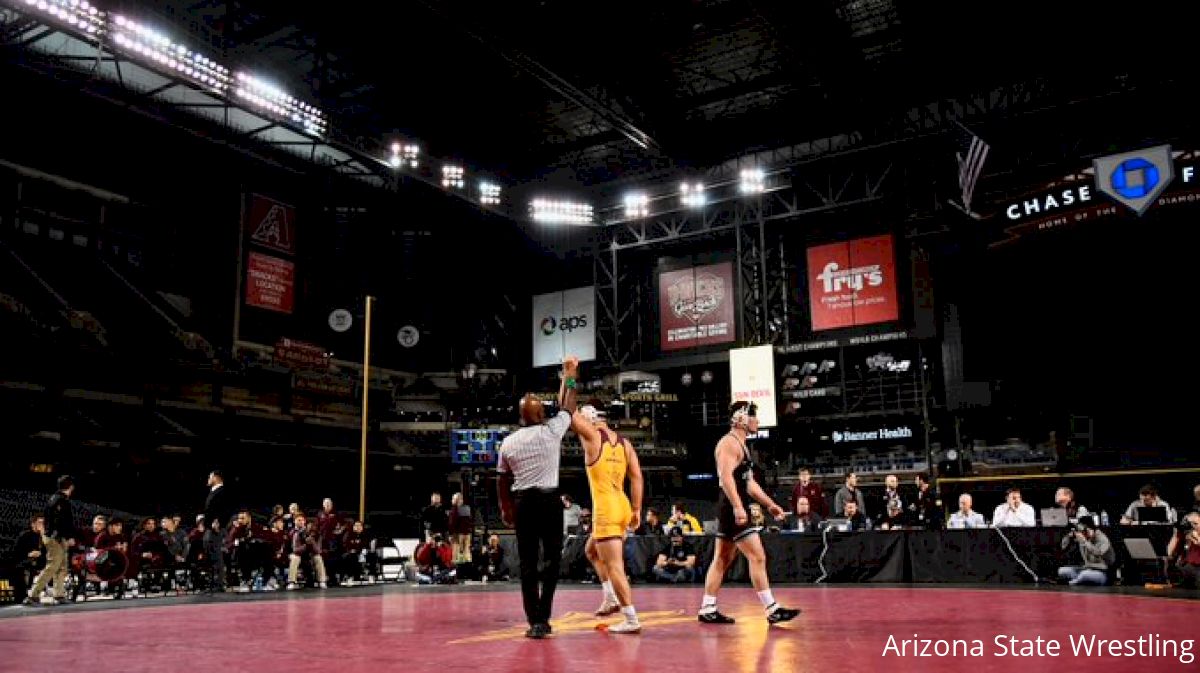 Take Me Out To The Ball Game: The Sun Devils Wrestle On The Diamond