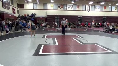140 lbs Round 2 - Melanie Bruesewitz, Osage vs Taylor Hughes, Janesville