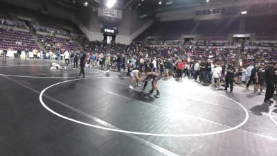 92 lbs Quarters - Tristan Guarnes, Mat Demon Wrestling Club vs Diondre Lopez, Duran Wrestling Club