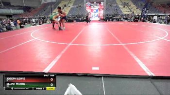 220 lbs Champ. Round 1 - Joseph Lewis, IA vs Elijah Mathis, KS