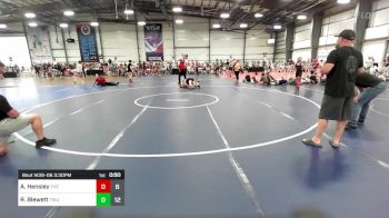 95 lbs Rr Rnd 3 - Aiden Hensley, The Wrestling Mill vs Ryan Blewett, Triumph Maize