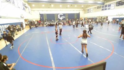 112 lbs Round 4 - Rylee Glass, Rolling Wrestling vs Leilah Saremi, Southwest Stallions WC