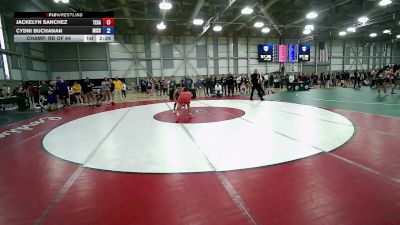 50 kg Champ. Rd Of 64 - Jackelyn Sanchez, Texas vs Cydni Buchanan, Missouri