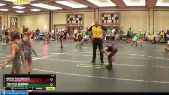 52 lbs Round 5 (6 Team) - Matteo Bodrog, Steel Valley Silver vs Kevin Rodriguez, Olympia National Team