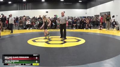 65 lbs Quarterfinals (8 Team) - Micah Duncan, Westshore vs William (Liam) Ferguson, Minions