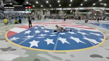120 lbs Cons. Round 2 - Liam O`Dea, Cobbler Kids Wrestling vs Bode Minder, Pierre Wrestling Club