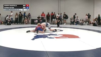 71 kg Cons. Sub-rd Of 32 - Joseph Guastella, Wyoming Seminary College Preparatory High School Wrestling vs Jasper Victor, Sweet Home Wrestling Club