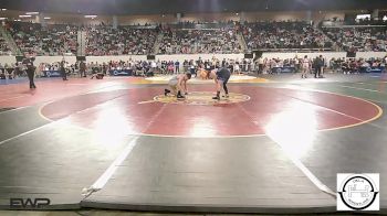 130 lbs Consi Of 32 #2 - Lucas Gonzalez, Team Tulsa Wrestling Club vs Beckett Wehrenberg, Bridge Creek Wrestling