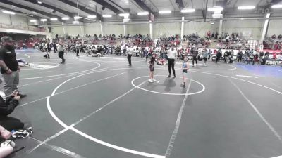 54 lbs 3rd Place - Kate Hubbard, Ganado WC vs Aria Lorenzo DeHerrera, Duran Elite