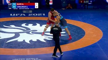 130 kg Semifinal - Muhammet Hamza Bakir, TUR vs Armen Cholokian, RUS