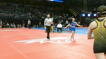 105 Class 2 lbs Quarterfinal - Sandy Breeden, Liberty vs Julia Mattison, Lafayette (Wildwood)