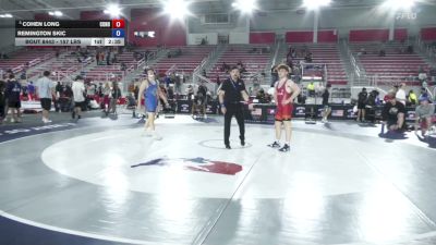 157 lbs Cons. Semis - Cohen Long, Columbus North vs Remington Skic