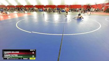 126 lbs Round 3 (6 Team) - Parker Zutter, Pequot Lakes/Pine River Backus Roadcrew vs Zander Kellogg, Lodi
