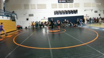 69-73 lbs Round 3 - Harper Tatom, Powell Middle School vs Roslyn Wiechmann, Worland Middle School