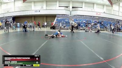 59 lbs Semifinal - David Arens, Prodigy Wrestling Academy vs Remington Pierzynowski, Michigan