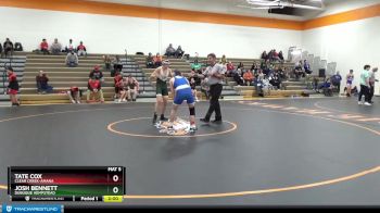 JV Boys-8 lbs Round 5 - Josh Bennett, Dubuque Hempstead vs Tate Cox, Clear Creek-Amana