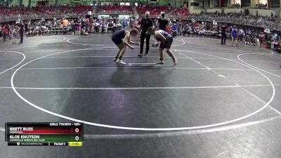 185+ Cons. Semi - Kloe Knutson, Louisville Wrestling Club vs Brett Buss, Nebraska