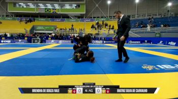 BIATRIZ SILVA DE CARVALH0 vs Brendha De Souza Vale 2026 Brasileiro Jiu-Jitsu IBJJF
