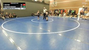 85 lbs Cons. Round 2 - Ace Fox, Hawk Wrestling Club vs Maverick Beason, Fighting Squirrels Wrestling Club