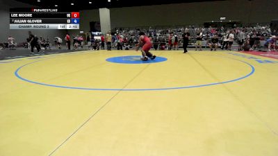 144 lbs Champ. Round 2 - Lee Moore, OK vs Julian Glover, KS