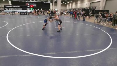 135 lbs Semis - Dominic Englese, ISI Wrestling Club vs Eli Grotelueschen, Dodgeland Youth Wrestling Club