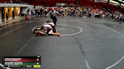 80 lbs Round 1 (8 Team) - Howard Jackson, CP Wrestling Academy vs Judah Brockett, Empyre WC Maroon