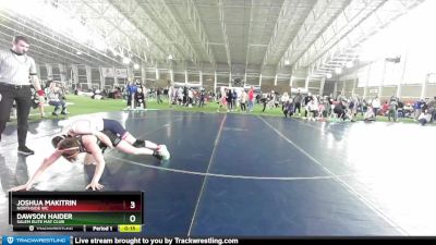 132 lbs Cons. Round 2 - Dawson Haider, Salem Elite Mat Club vs Joshua Makitrin, Northside WC