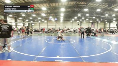160 lbs Rr Rnd 3 - Benjamin Bansner, Parabellum Cobras - HSB vs Andrew Davis, Combat Athletics - HSB