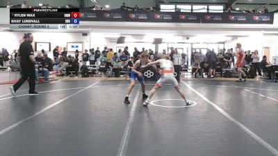 45 kg Champ. Round 2 - Rylen Wax, Beast Mode Wrestling vs Shay Lundvall, Sebolt Wrestling Academy