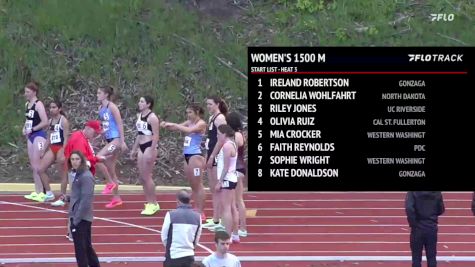 Women's 1500m, Finals 3