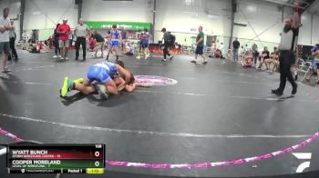 108 lbs Placement (4 Team) - Wyatt Bunch, Storm Wrestling Center vs Cooper Moreland, Level Up Wrestling