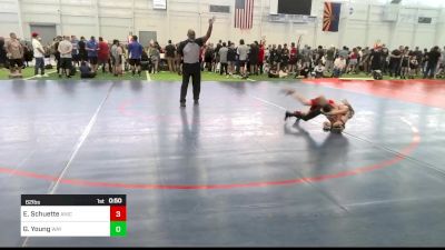 62 lbs Quarterfinal - Easton Schuette, Aniciete TC vs Grady Young, Way Out West