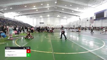 106 lbs Semifinal - Sebastian Kiyan, Mantanona TC vs Luke Degroat, Dominate Club Wrestling