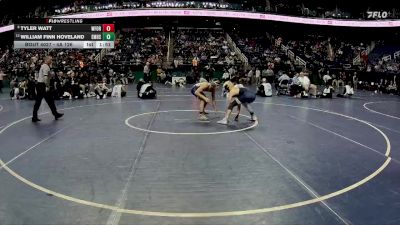 4A 126 lbs Champ. Round 1 - Tyler Watt, Wake Forest vs William Finn Hoveland, East Mecklenburg High School