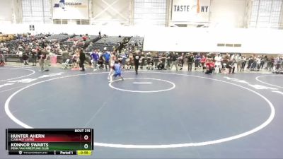 90 lbs Cons. Round 2 - Konnor Swarts, Penn Yan Wrestling Club vs Hunter Ahern, Club Not Listed