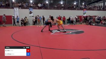 125 kg Consolation - Bradley Hill, Hawkeye Wrestling Club vs Aden Attao, Beaver Dam RTC