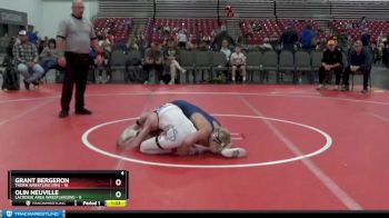 112 lbs Round 3 (8 Team) - Olin Neuville, LaCrosse Area Wrestlers(WI) vs Grant Bergeron, Thorn Wrestling (MN)