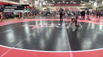 90 lbs Round 3 - Weston Nilssen, Weigh-In Club vs Vincent Perry, S.I.S. Spring Lake Park-Ironda