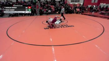 150 lbs Champ. Round 1 - Harlan Kinney, DAKOTA vs Evan Curry, LOCKPORT (Twp)