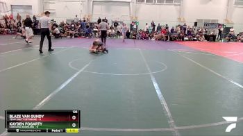 126 lbs Round 1 (8 Team) - Blaze Van Gundy, Team Shutt Dethrone vs Kayden Fogarty, Carolina Brawlers
