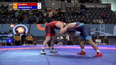 125 kg Hayden Zillmer, USA vs Nick Gwiazdowski, USA