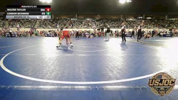 132 lbs Round Of 16 - Walter Taylor, Rogue Warrior Wrestling vs London McGinnis, Victory Youth Wrestling