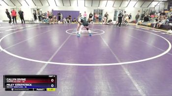 130 lbs Round 2 (10 Team) - Callyn Divine, Sudden Victory vs Miley Kirkpatrick, Rocket Wrestling