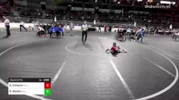 53 lbs Round Of 16 - Anthony Cologna, Wall Knights vs Bennett Albohn, Williamstown